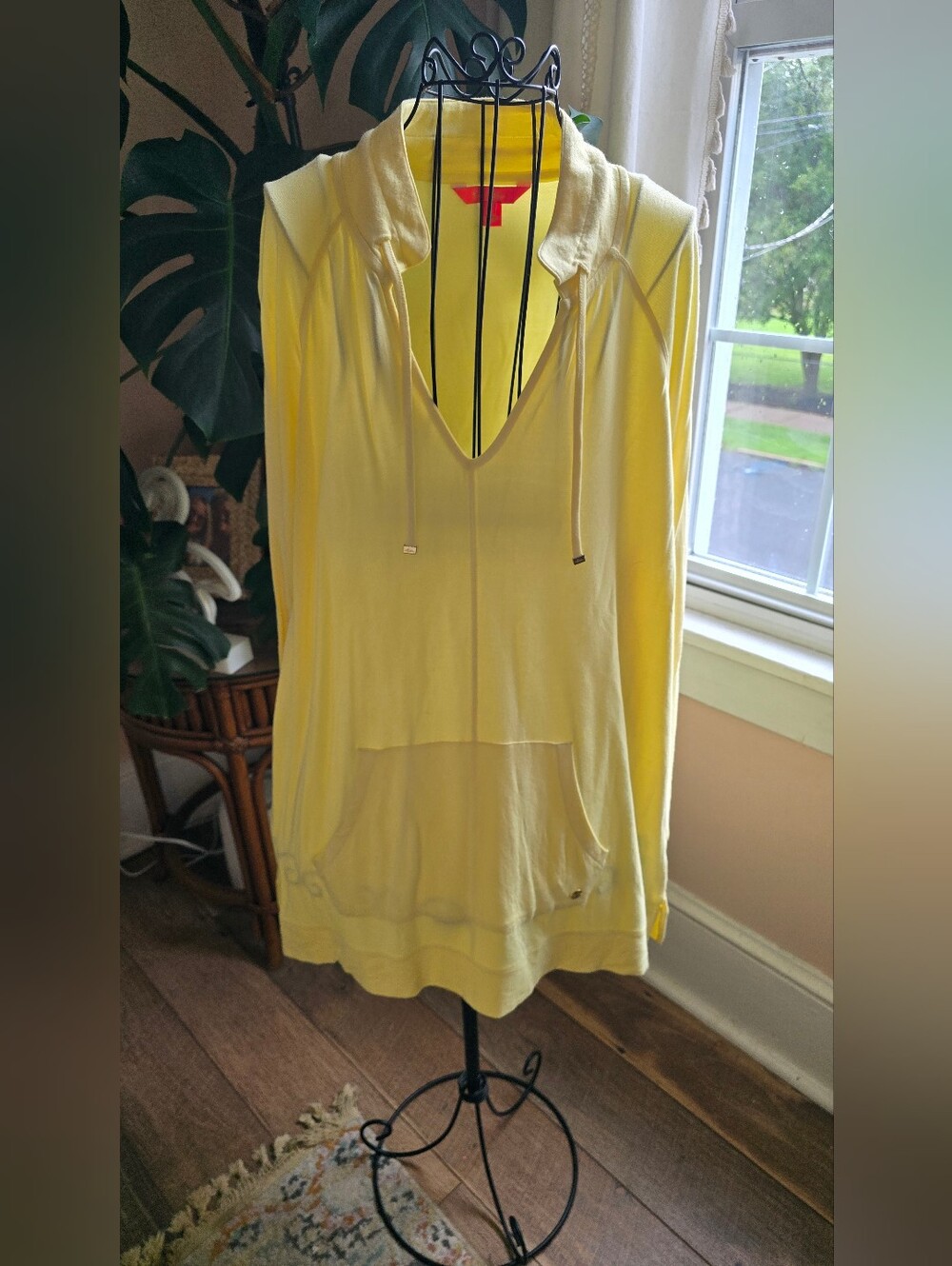 ✨ Lilly Pulitzer Cassi Popover Hoodie | Watch Hill Yellow | Size XL ✨